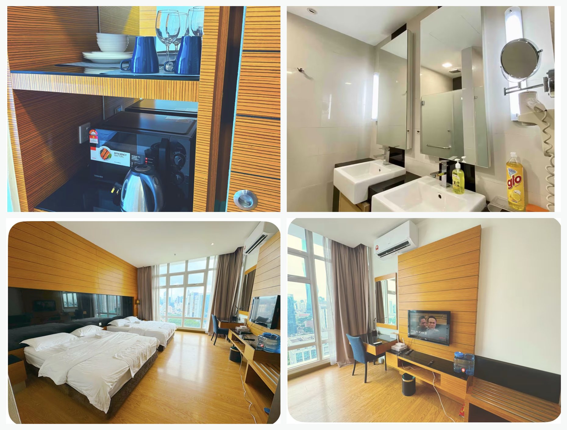 Studio apartment interior